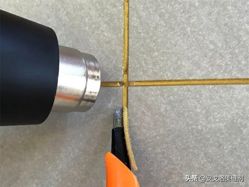 瓷砖用环氧彩砂美缝教程,做了环氧彩砂美缝的瓷砖怎么更换