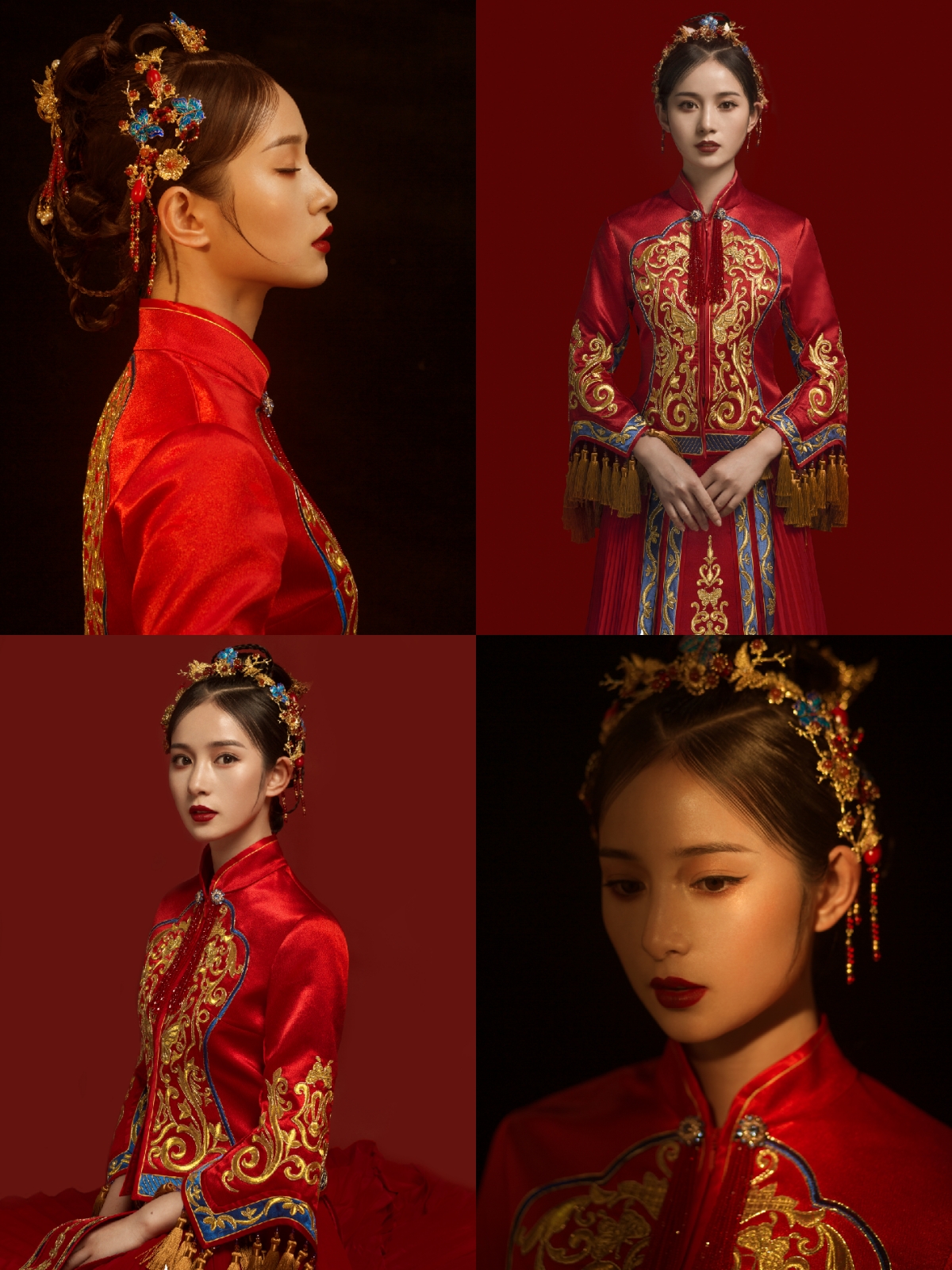 中式婚礼服装女装,中式婚礼男士的服装