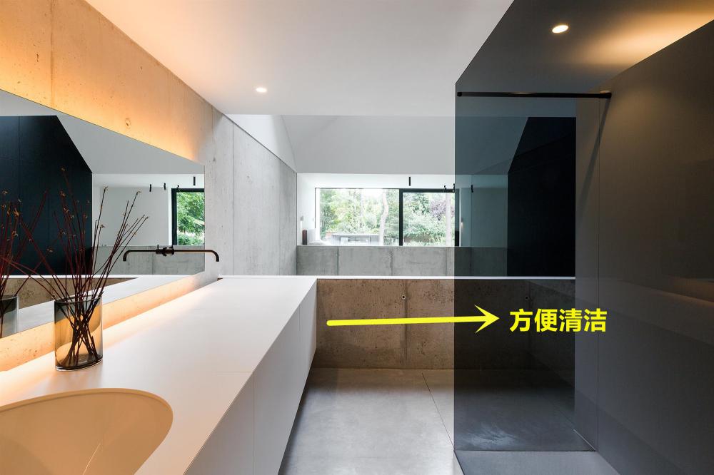 卫生间隔断玻璃装修效果,卧室卫生间用墙和玻璃隔断哪个好