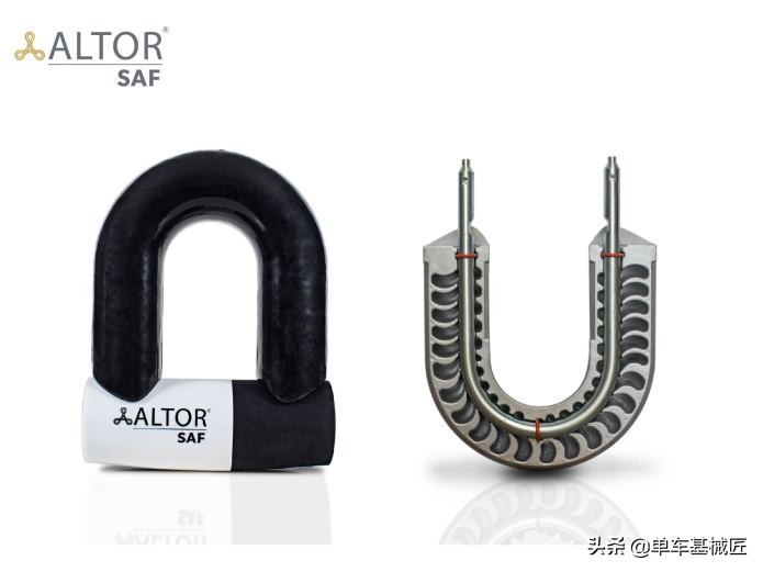 这应该是最大的自行车车锁了,据说可以防御任何攻击