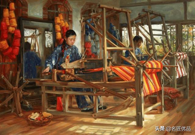 谁来超越他的油画？这浓郁的中国气息，居然是老外画的