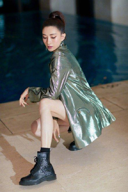 江疏影笔直长腿,江疏影的腿到底有多白