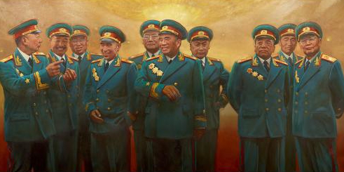 我军首次授衔，蒋介石看了元帅名单，大赞其中一人：此人是真元帅