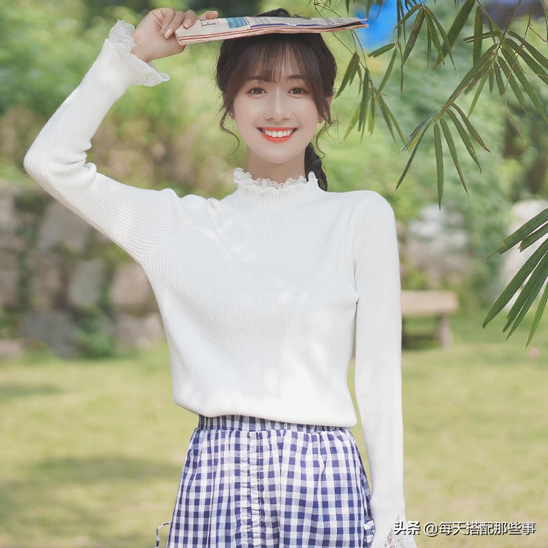 甜美针织衫套头,甜美针织衫单体