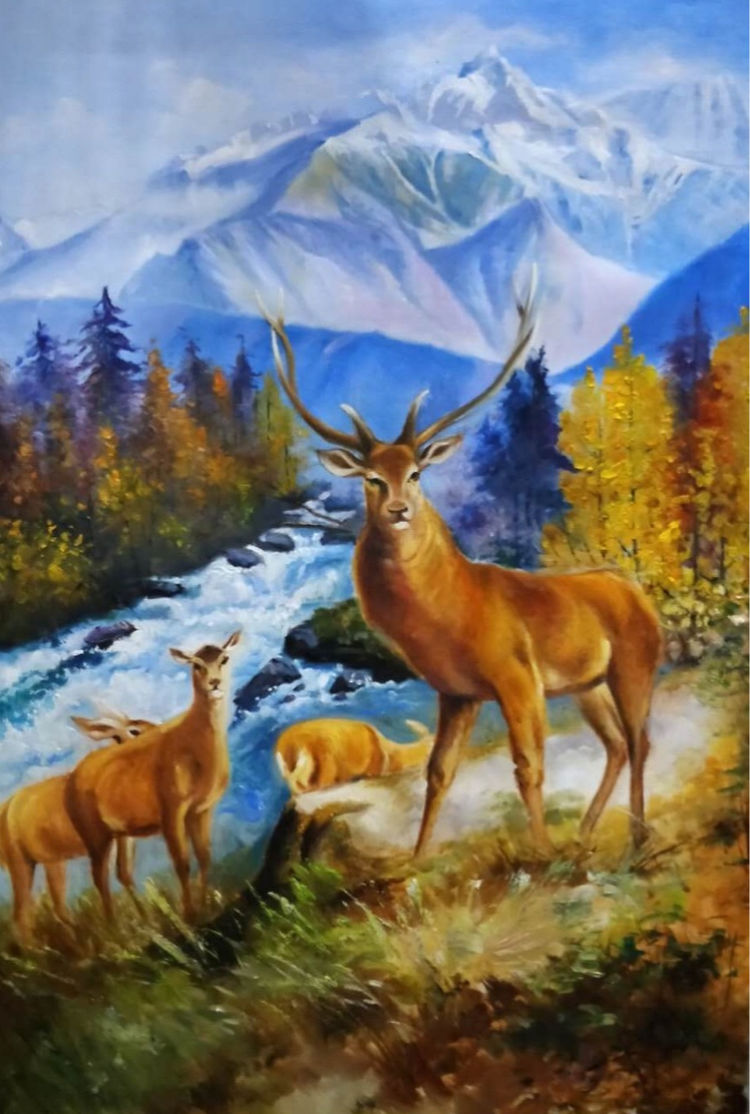 中国小幅油画作品大展作品集,三峡丹青油画作品