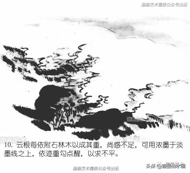 陆俨少画水视频,陆俨少画水