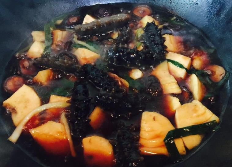 葱烧海参活海参怎么做汤,海参可以和香菇一起炖吗