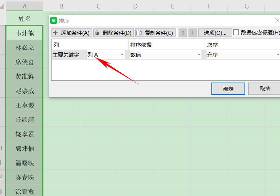 excel表格怎么按姓氏笔画排序,excel姓名怎么按姓氏笔画排序