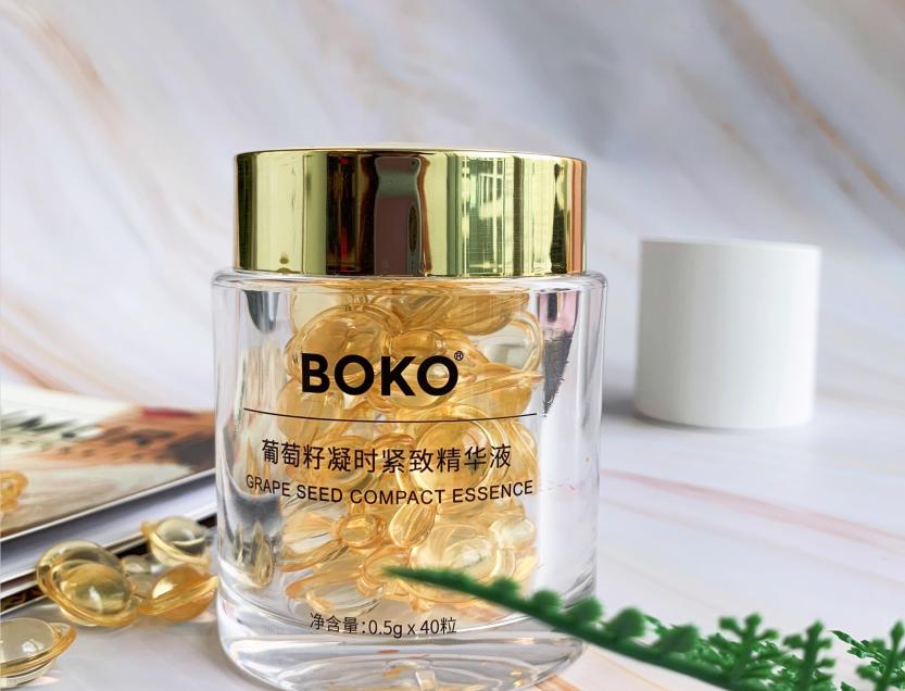 boko葡萄籽凝时紧致精华液,boko祛痘修护精华液好用吗