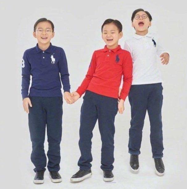 宋家三胞胎大韩像爸爸,宋家三胞胎大韩近视