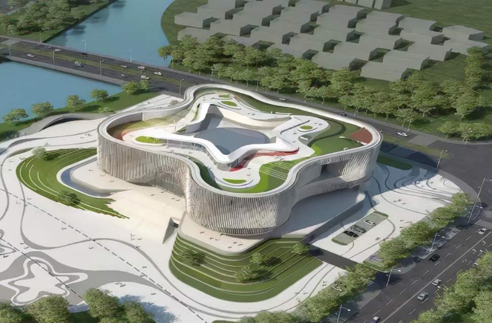 快了!*江阳**市城南“七馆合一”项目预计年底部分可交付使用