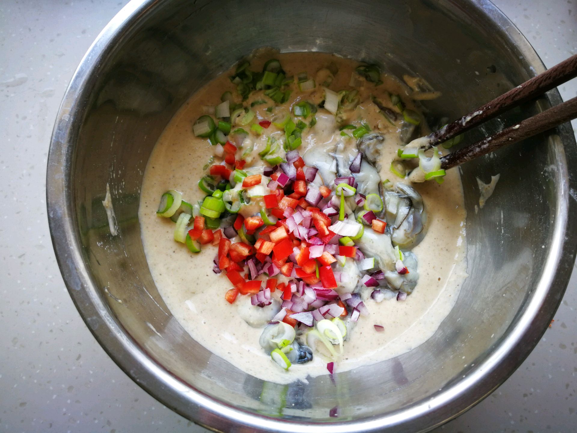 好吃到流口水的生蚝,生蚝肥美脆甜的口感