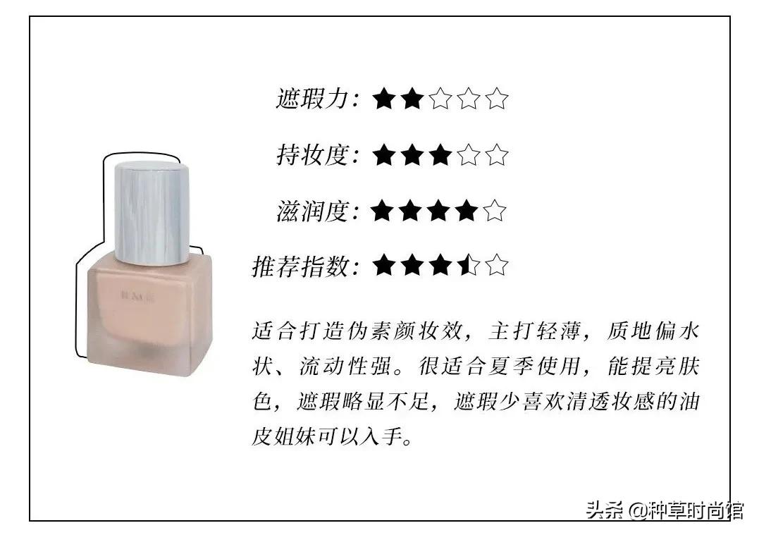 2020口碑最好粉底液油痘皮,全网火爆的十大粉底液测评