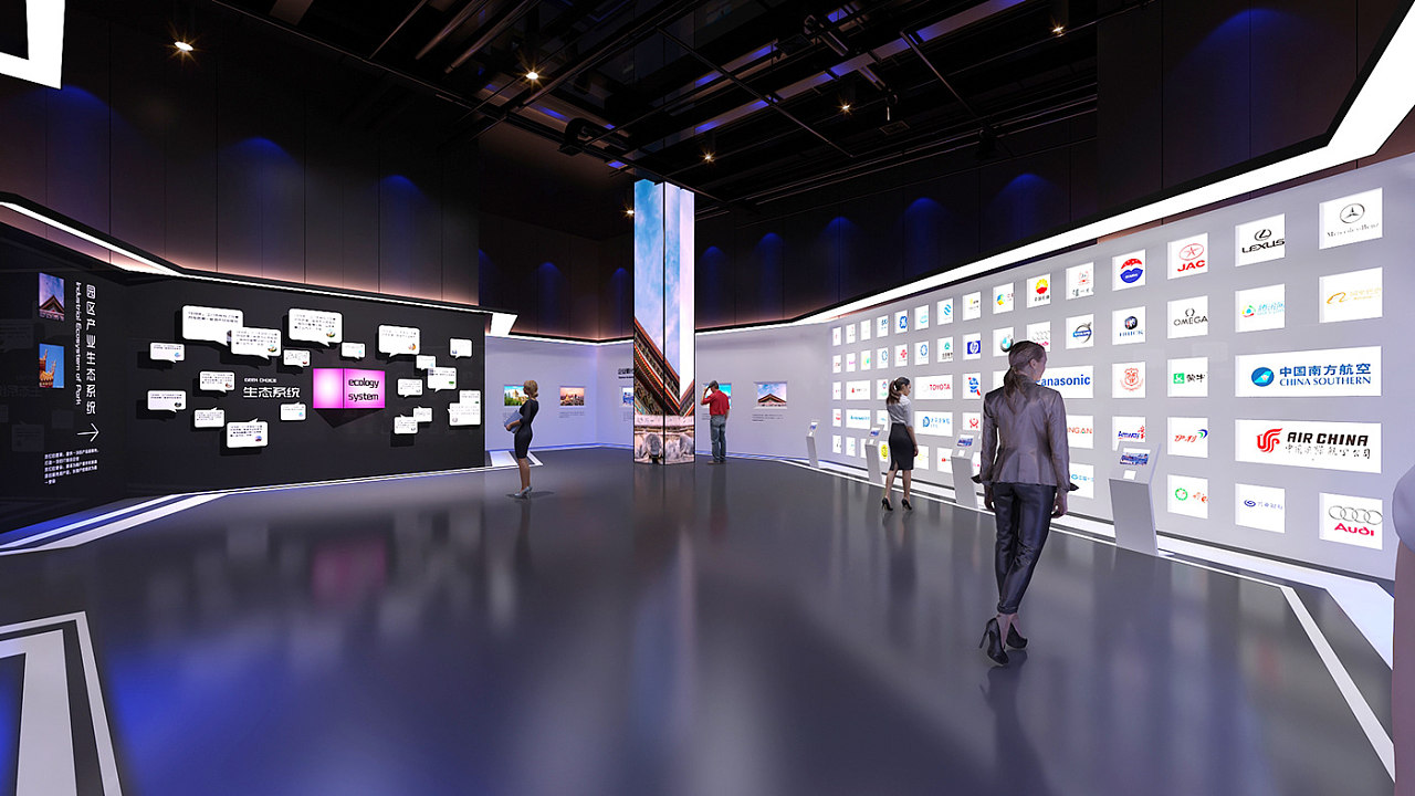 展馆展厅设计用什么做,旅游纪念品展馆设计图片