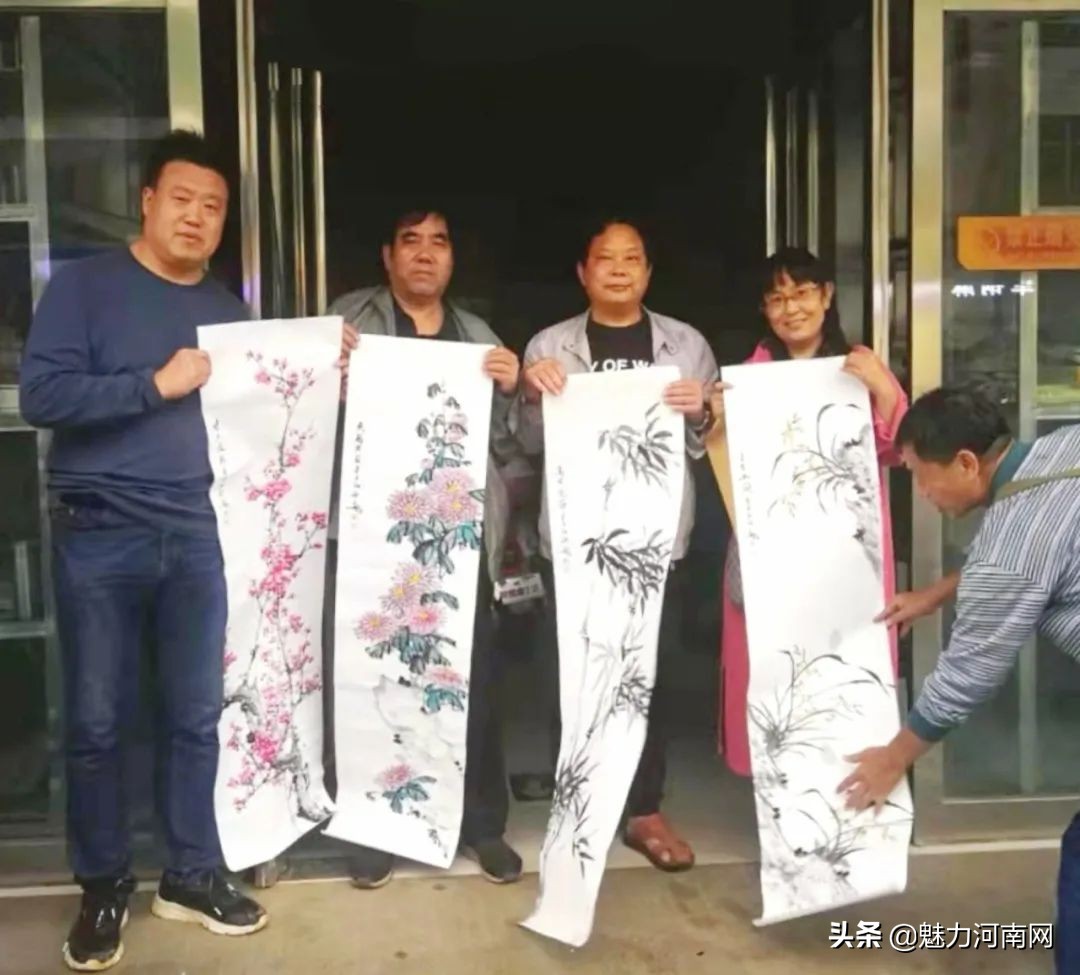 八方有爱在行动,助力比干画院重建再现辉煌