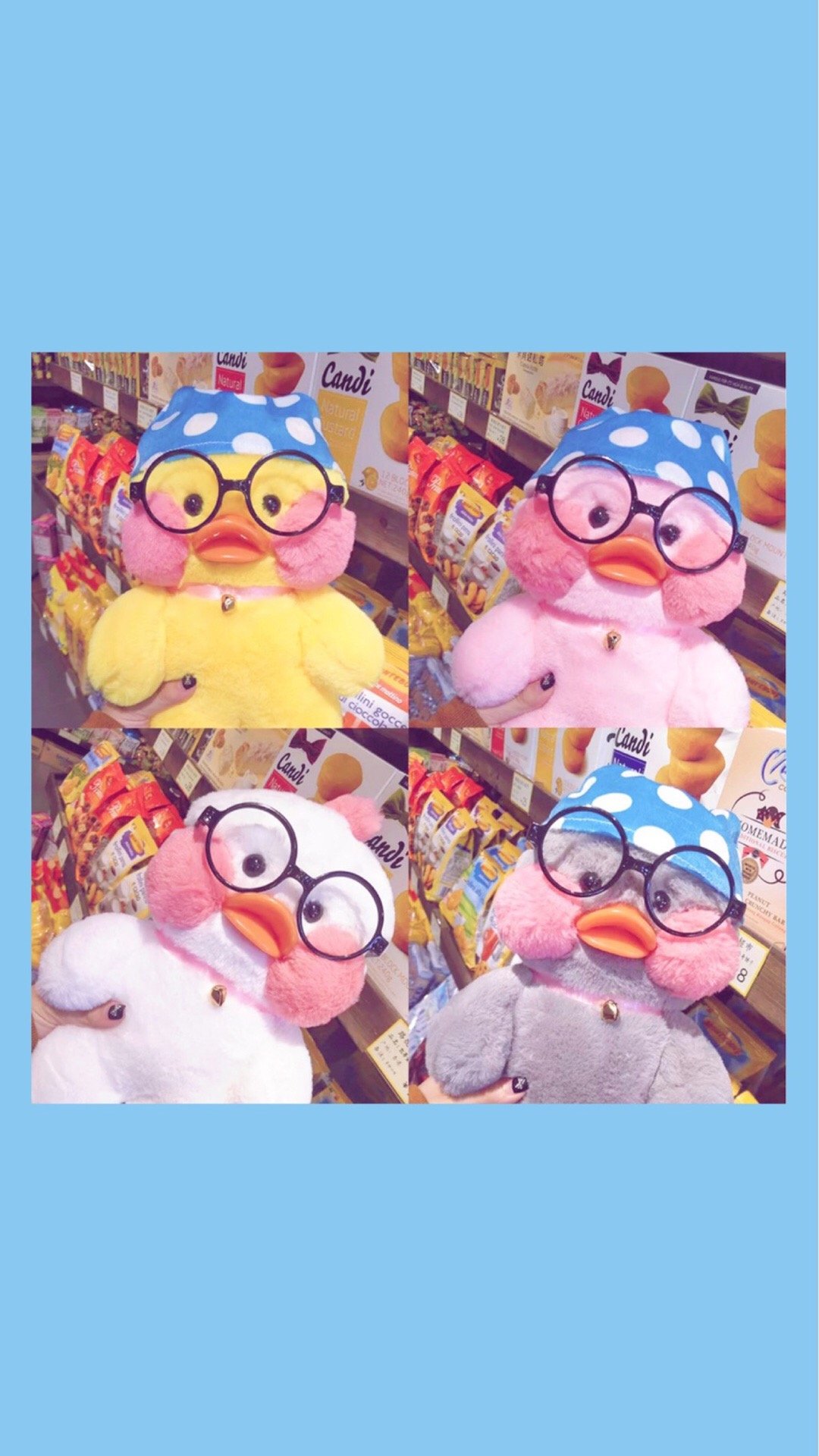 可爱玻尿酸鸭壁纸|点赞保存哟