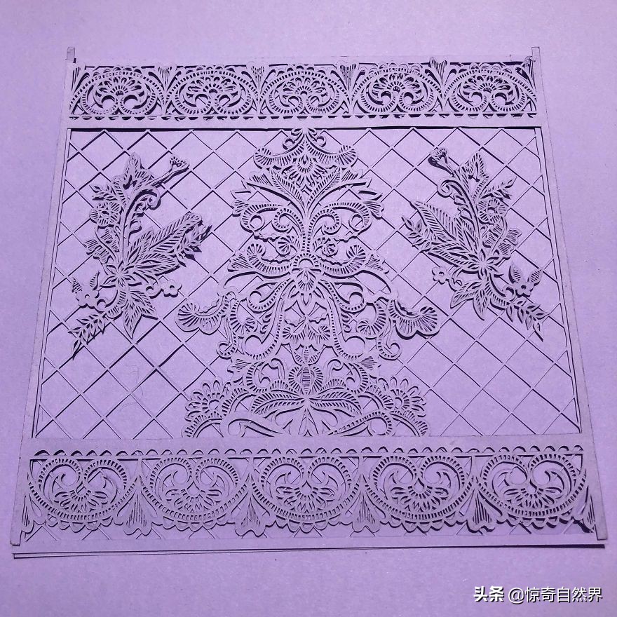 用超长的纸做艺术品超简单,纸制彩色艺术品