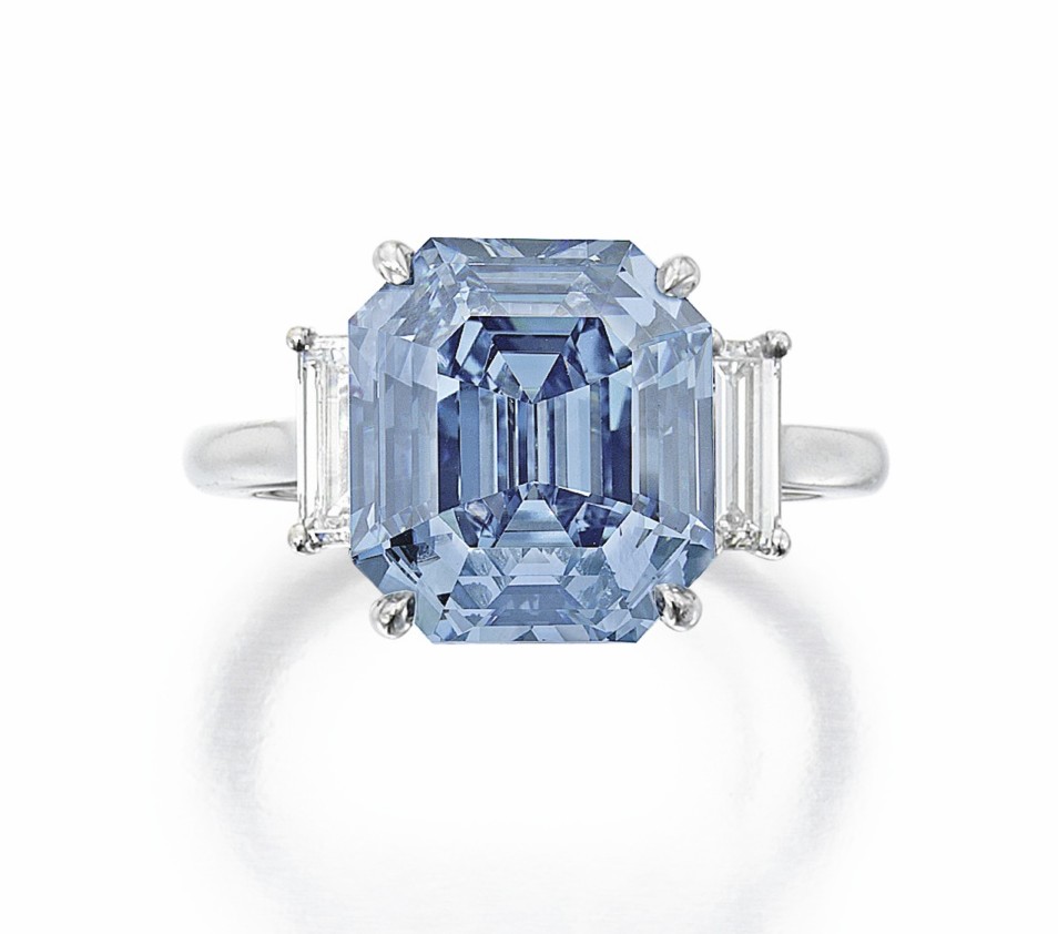 1.5克拉六爪钻戒经典显大的款式,真品蓝宝石大钻戒