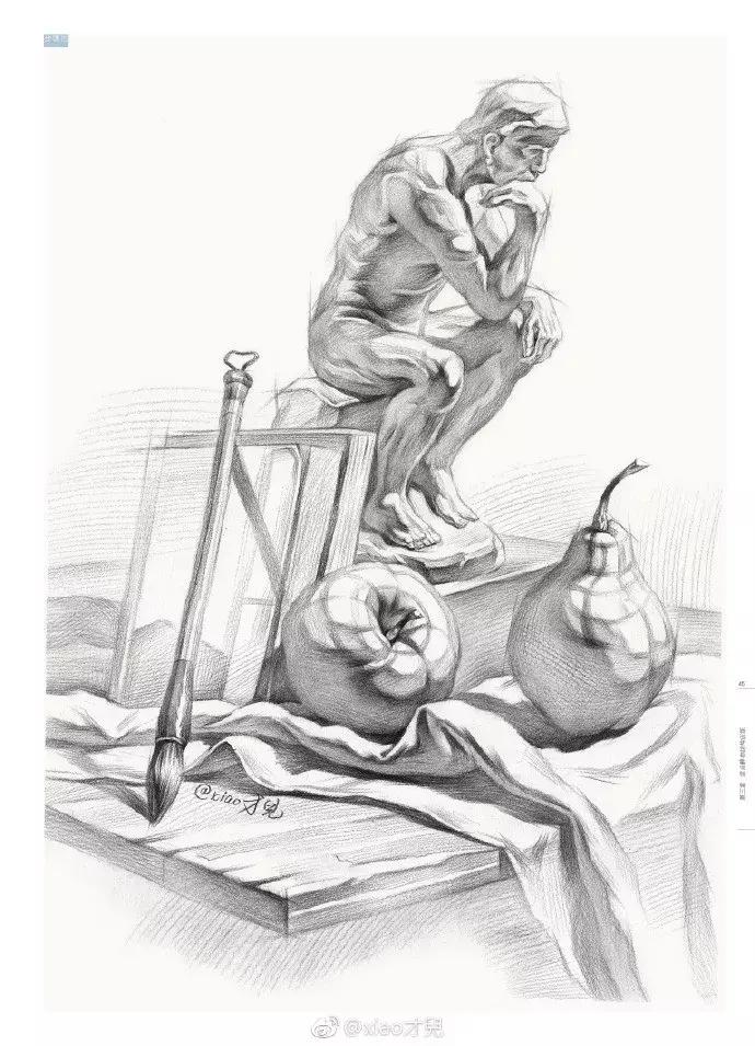 女孩学素描有前途吗,学国画和素描哪个更有前途