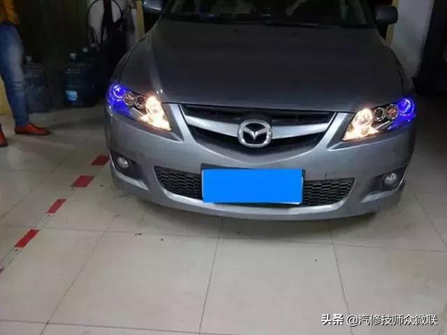 马自达6发动机漏油，故障灯还常亮，修车师傅：这是通病