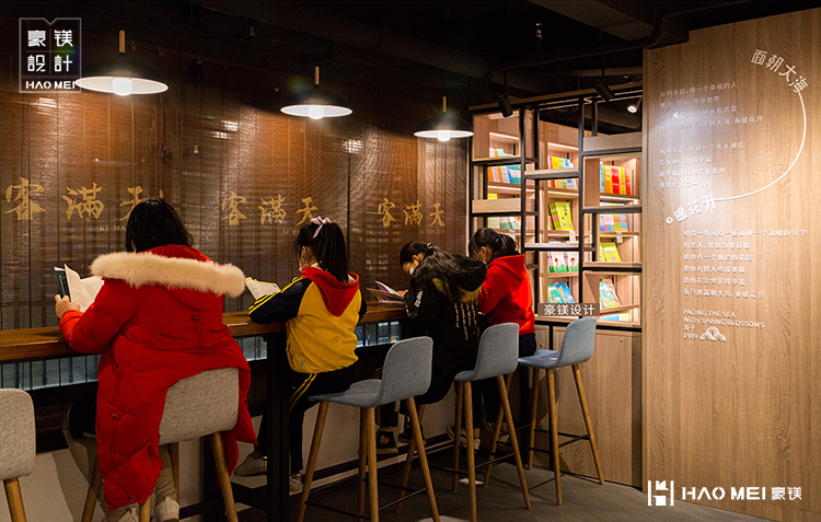 书店装修漂亮如何点赞,42平米书店装修效果图