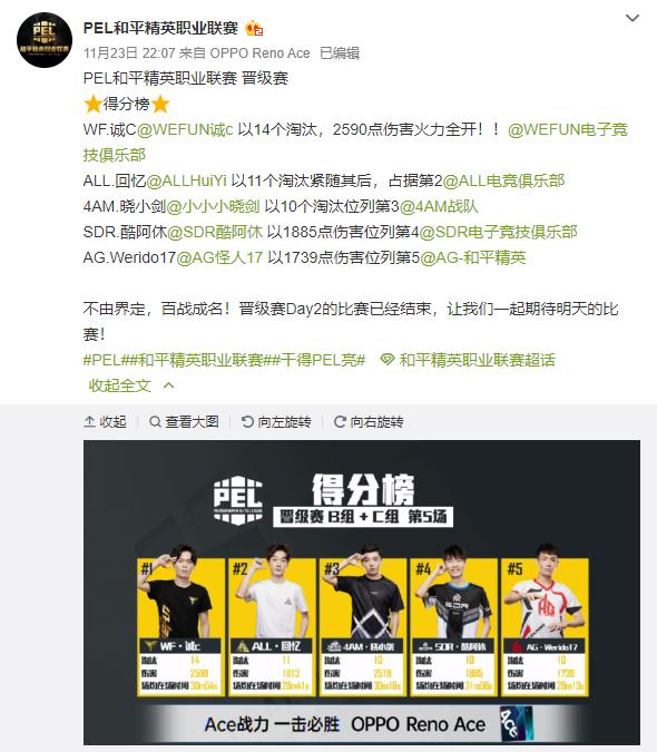 和平精英PEL：WF战队状态回暖，成决赛最大变数