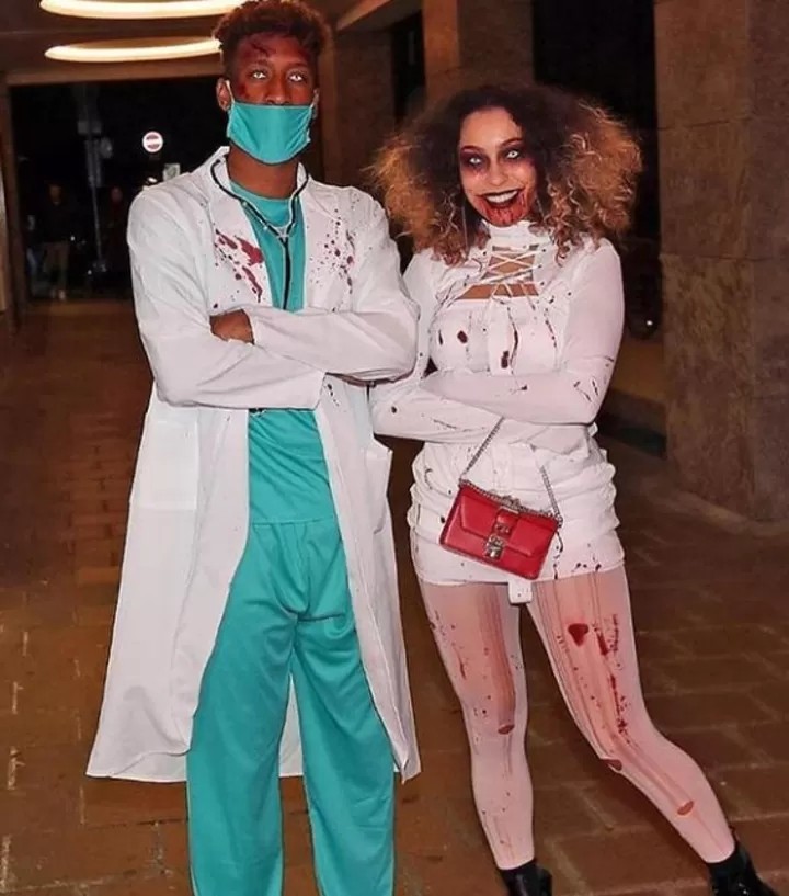 足球球星万圣节装扮,足球明星们的万圣节