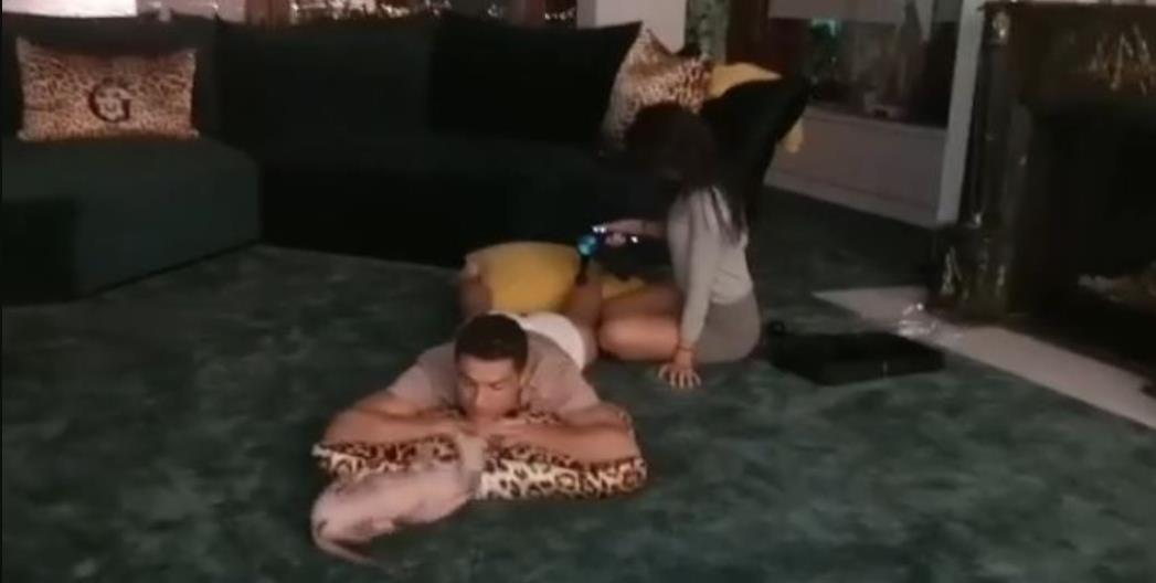 c罗确诊新冠后首次露面,c罗疫情居家锻炼