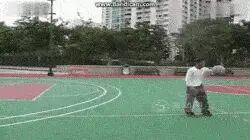 nba球场大爷,nba老大爷打法