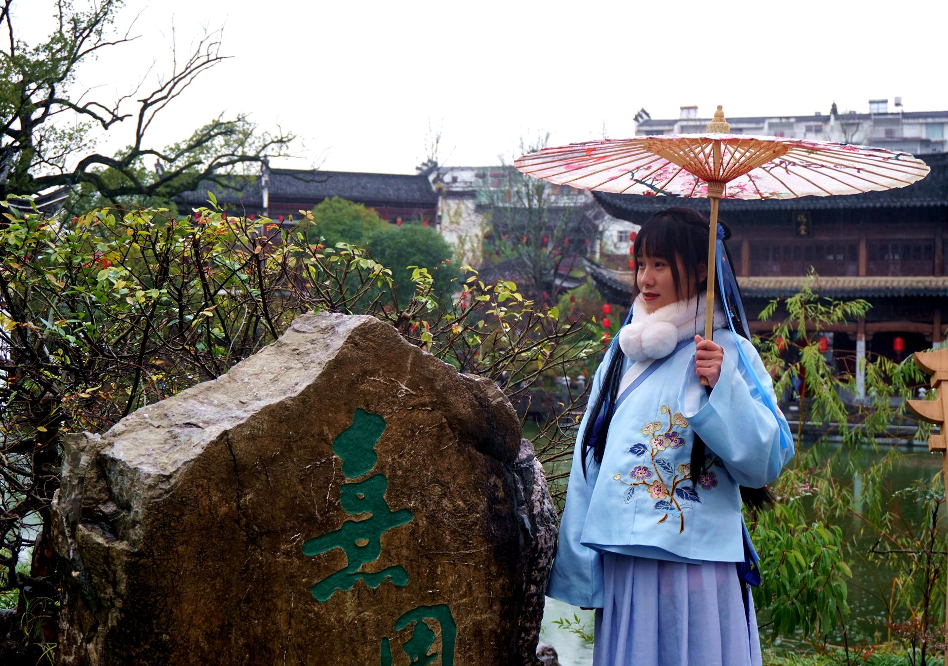 烟雨熹园穿越千年,谈一场宋朝的恋爱