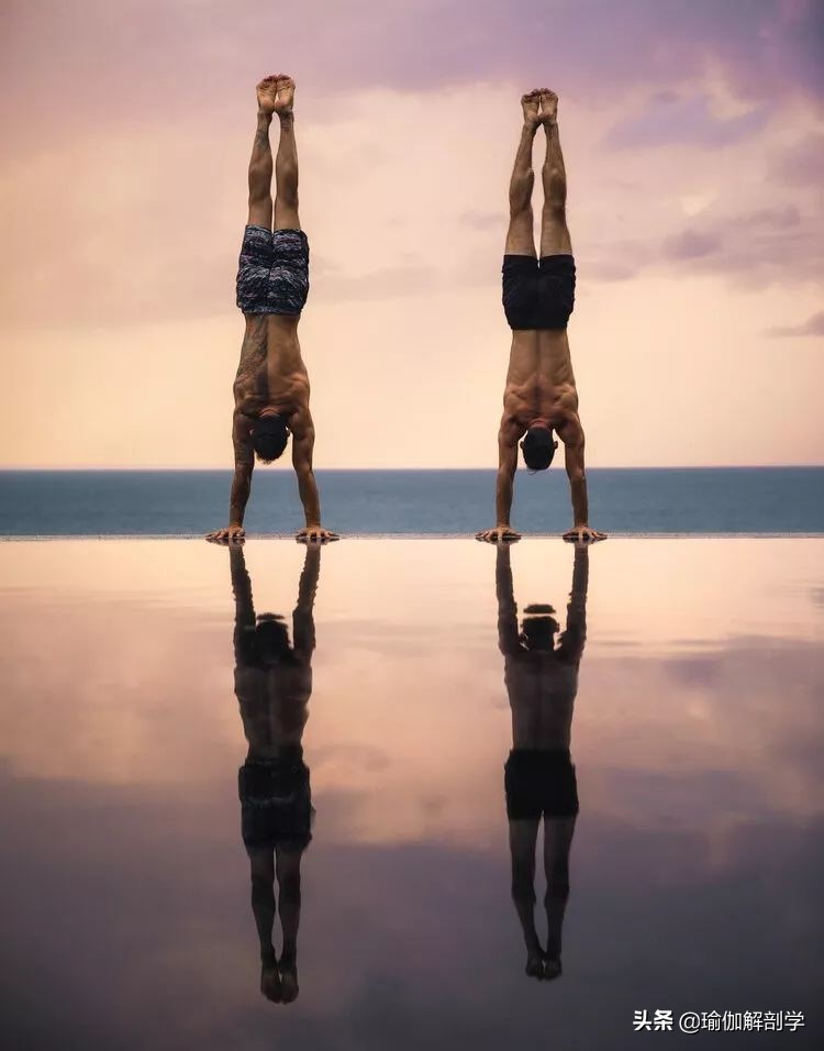 当瑜伽遇上摄影,男摄影师和瑜伽