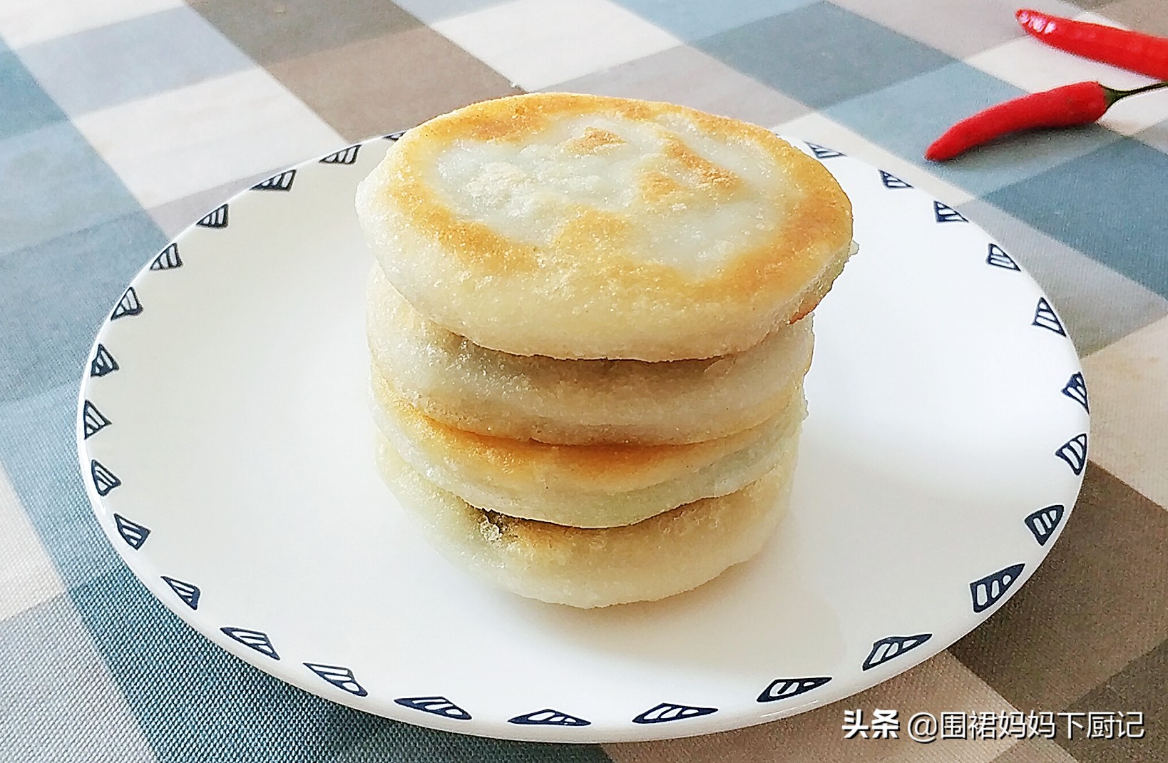 自制的家庭小饼软糯香甜特别好吃,5元一张绸缎饼教你在家做