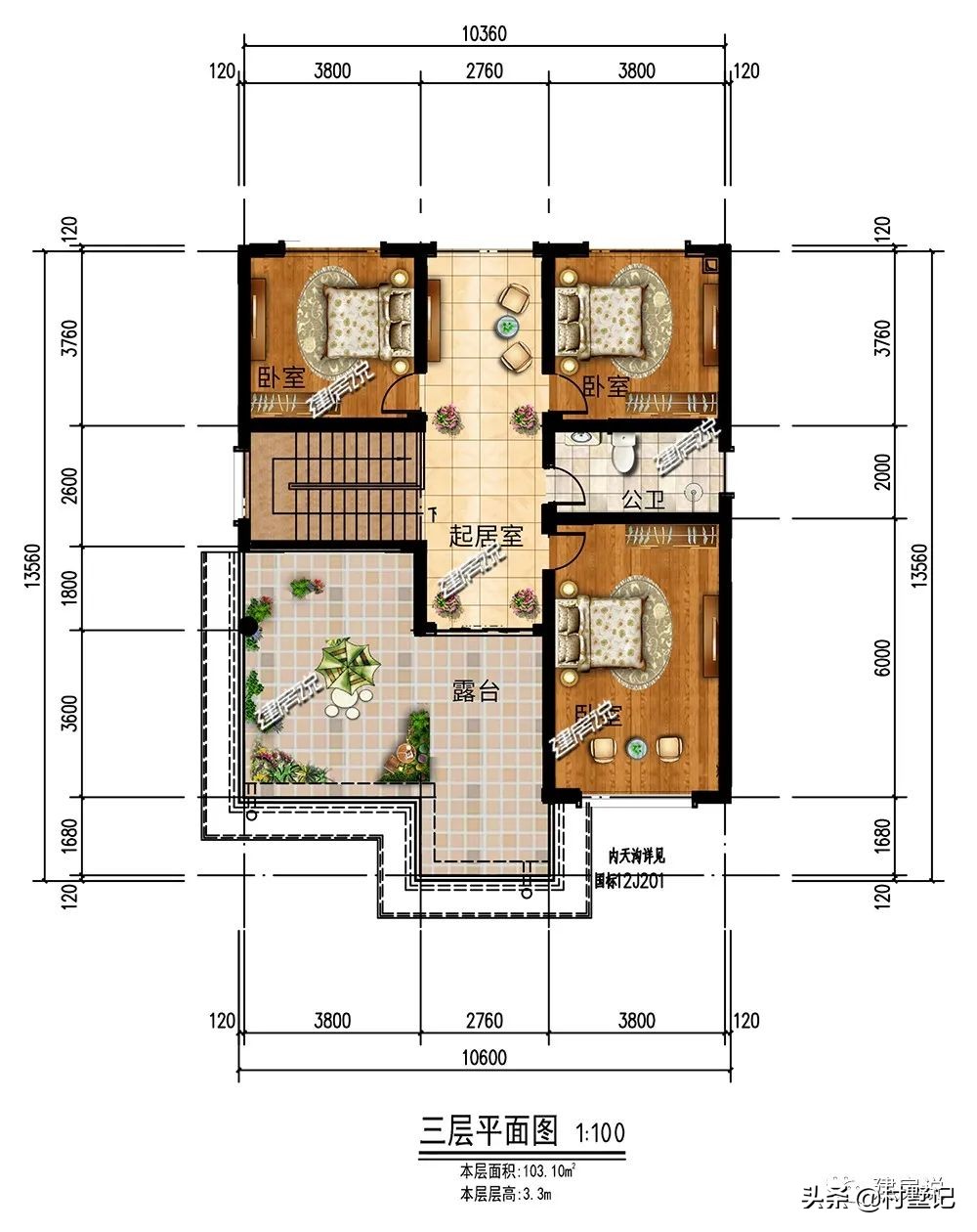 最适合农村三层平顶别墅,10套适合农村自建小别墅