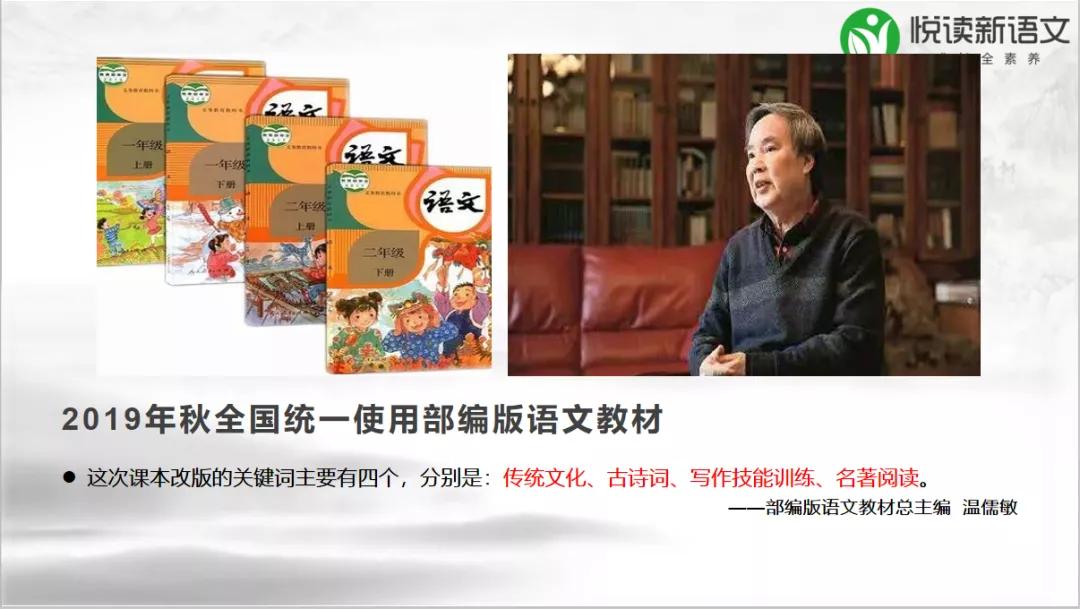 为什么机构要选择《悦读新语文》?大语文时代的必然之选