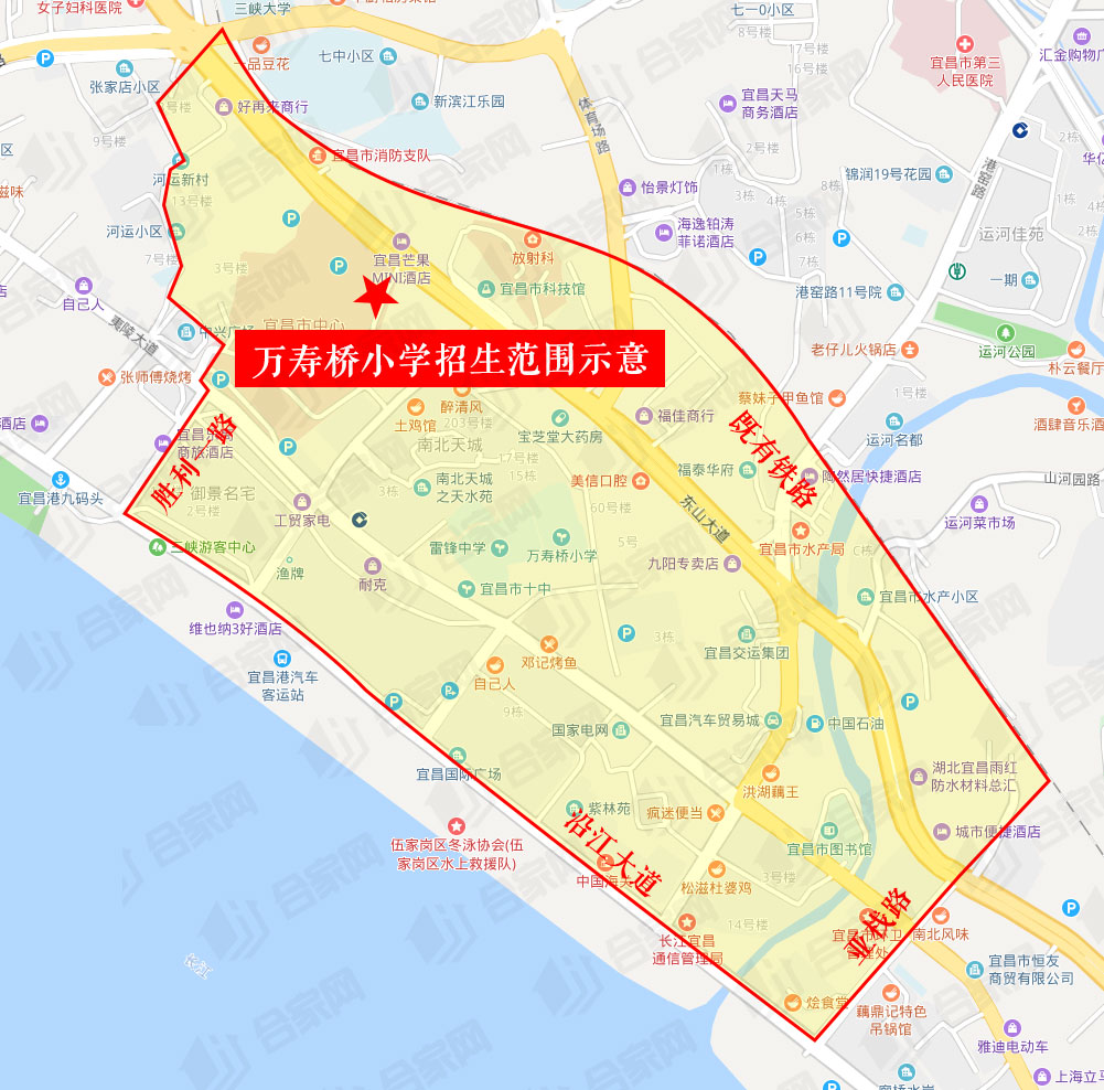 2024伍家岗学区划分图,伍家岗买学区房买哪里