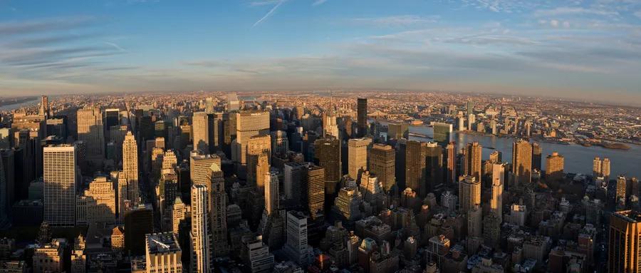 没有天际线的海,城市天际线烟台