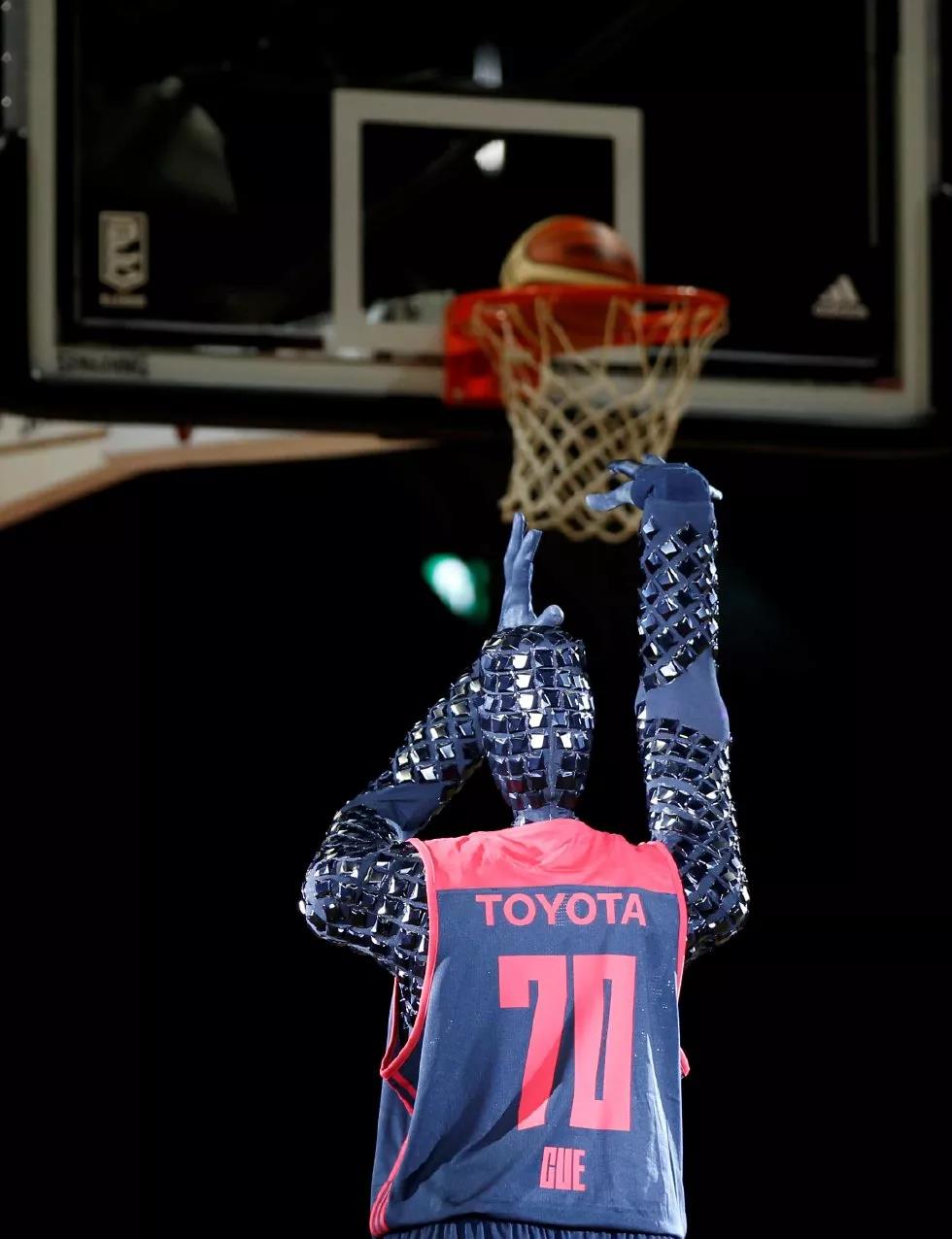 丰田机器人的灵活性,丰田篮球机器人