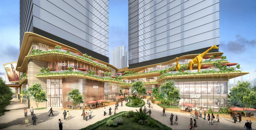 南宁合景悠方效果图,南宁合景天汇广场最新房价