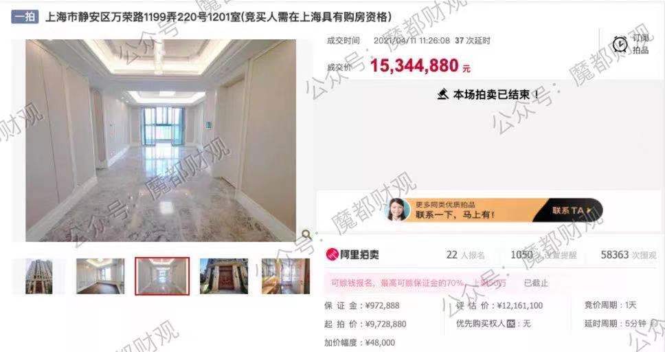 上海法拍房最新信息多少套,上海市法拍房最新消息