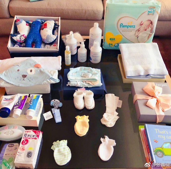 张嘉倪必买护肤品,张嘉倪新生儿洗护品