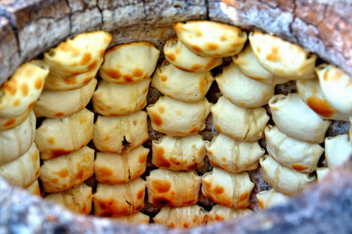 疆味地道的烤包子,好朋友们尝一尝新疆的正宗烤包子