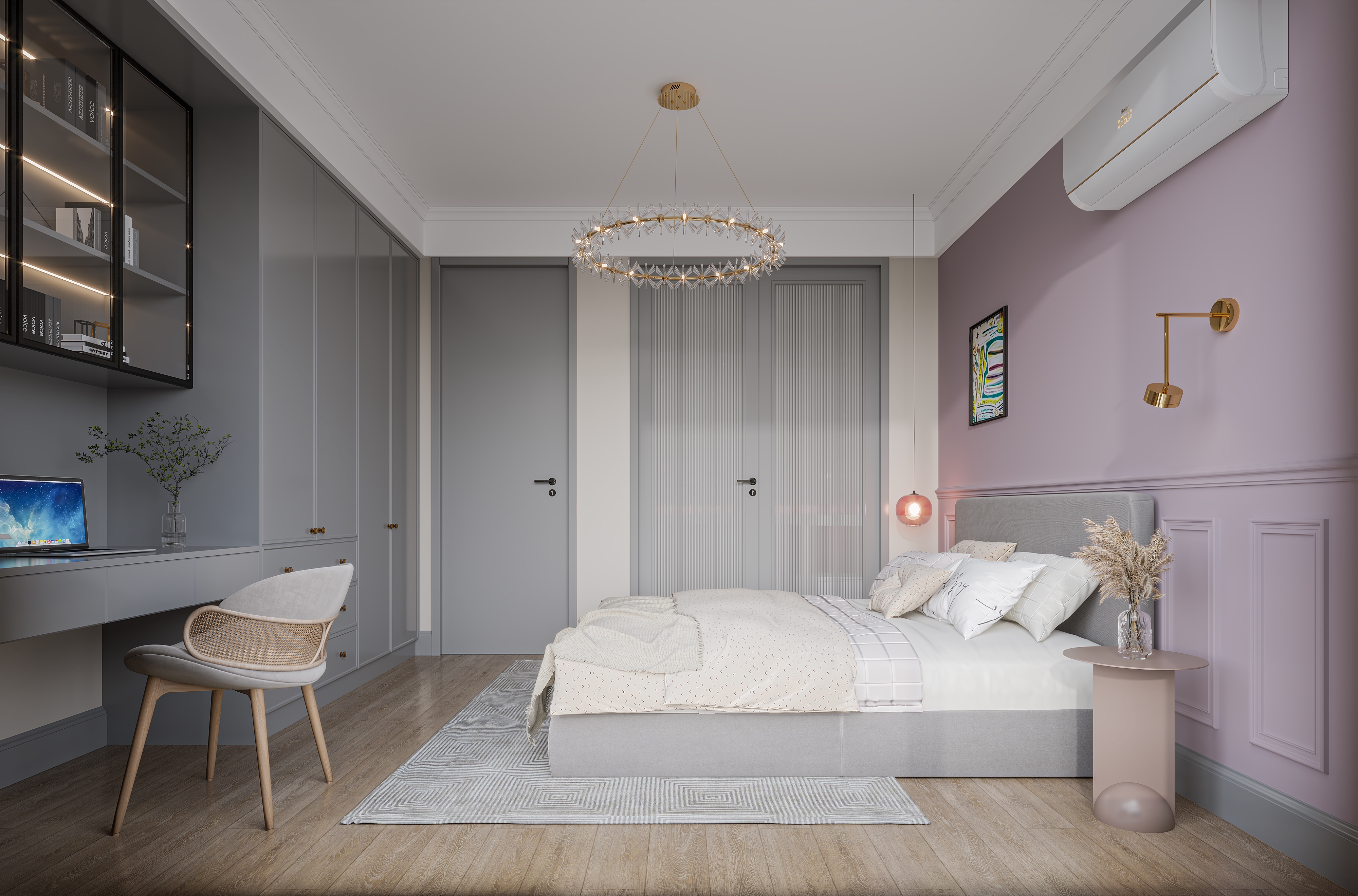 昆山装修风格现代美式客厅,昆山专业的创意装修效果图