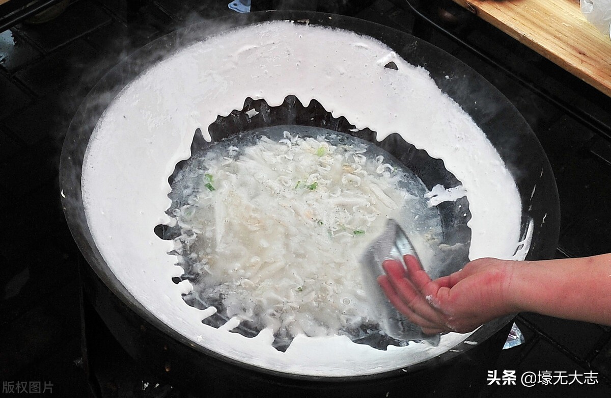 农村小吃锅边粥,广州必吃的砂锅粥