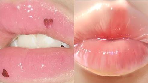 唇纹很严重怎么涂玻璃唇,女生唇纹深怎么涂口红