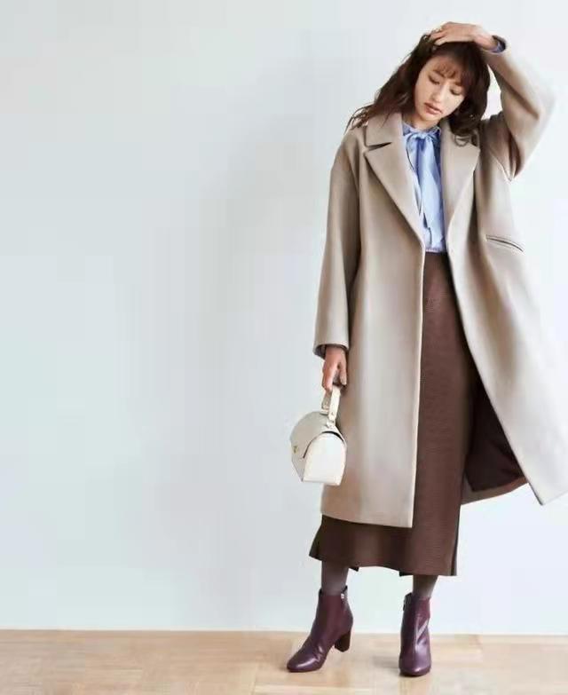 冬季半身裙保暖又好看穿搭,最洋气时髦的半身裙冬款穿搭