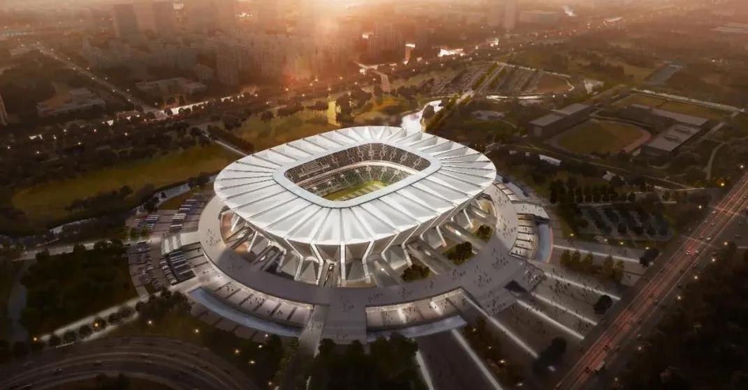 昆山市专业足球场项目,2023年亚洲杯昆山足球场