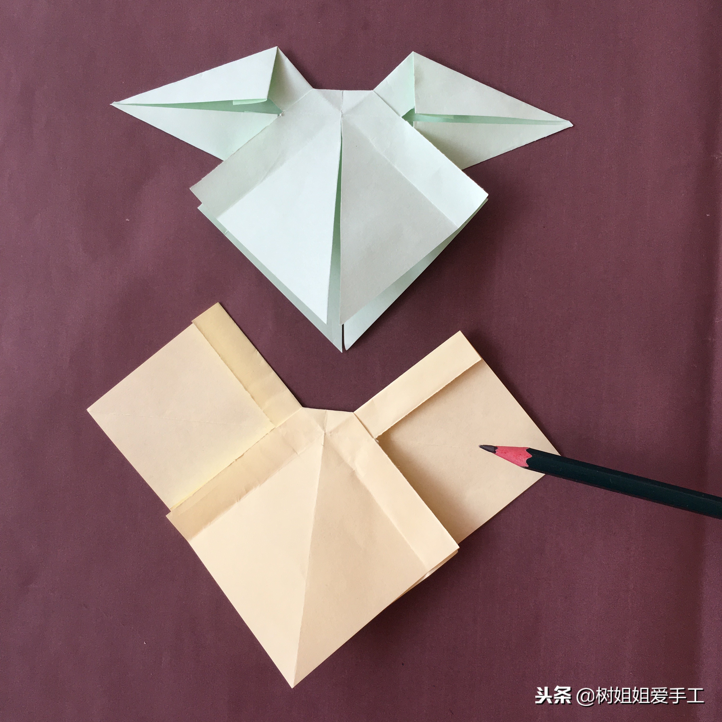 折纸小蝴蝶结的折法简单点,折纸蝴蝶结大全又简单又漂亮