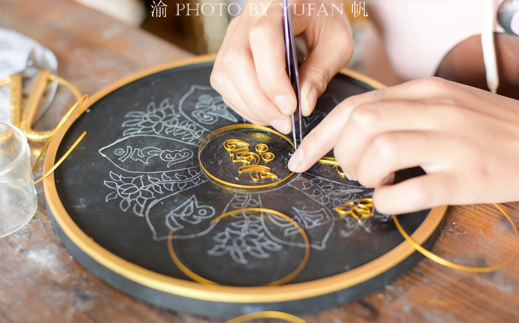 当景泰蓝遇上唐卡,唐卡景泰蓝