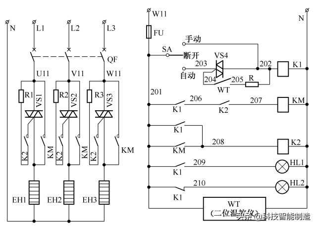 自动化电路图讲解和实物图基础,自动控制电路图详细讲解