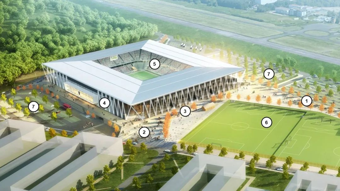 与地脉相契的建筑|德国弗莱堡欧罗巴公园足球场正式开放/HPP